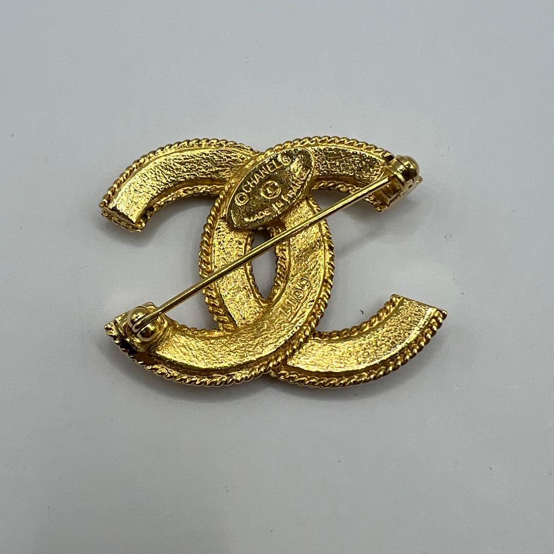 未使用に近い】シャネル ブローチ ココマーク ヴィンテージ 1109