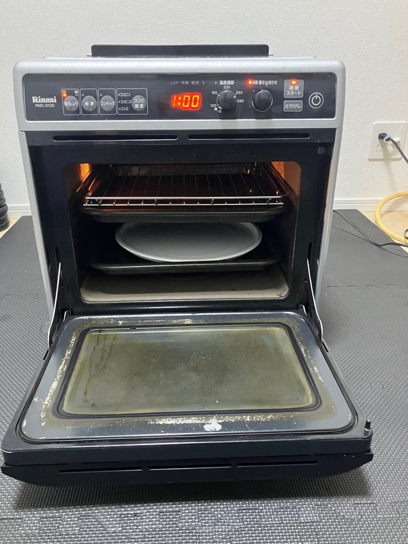 リンナイ】 電子コンベック ガスオーブン RMC-S12E (都市ガス用