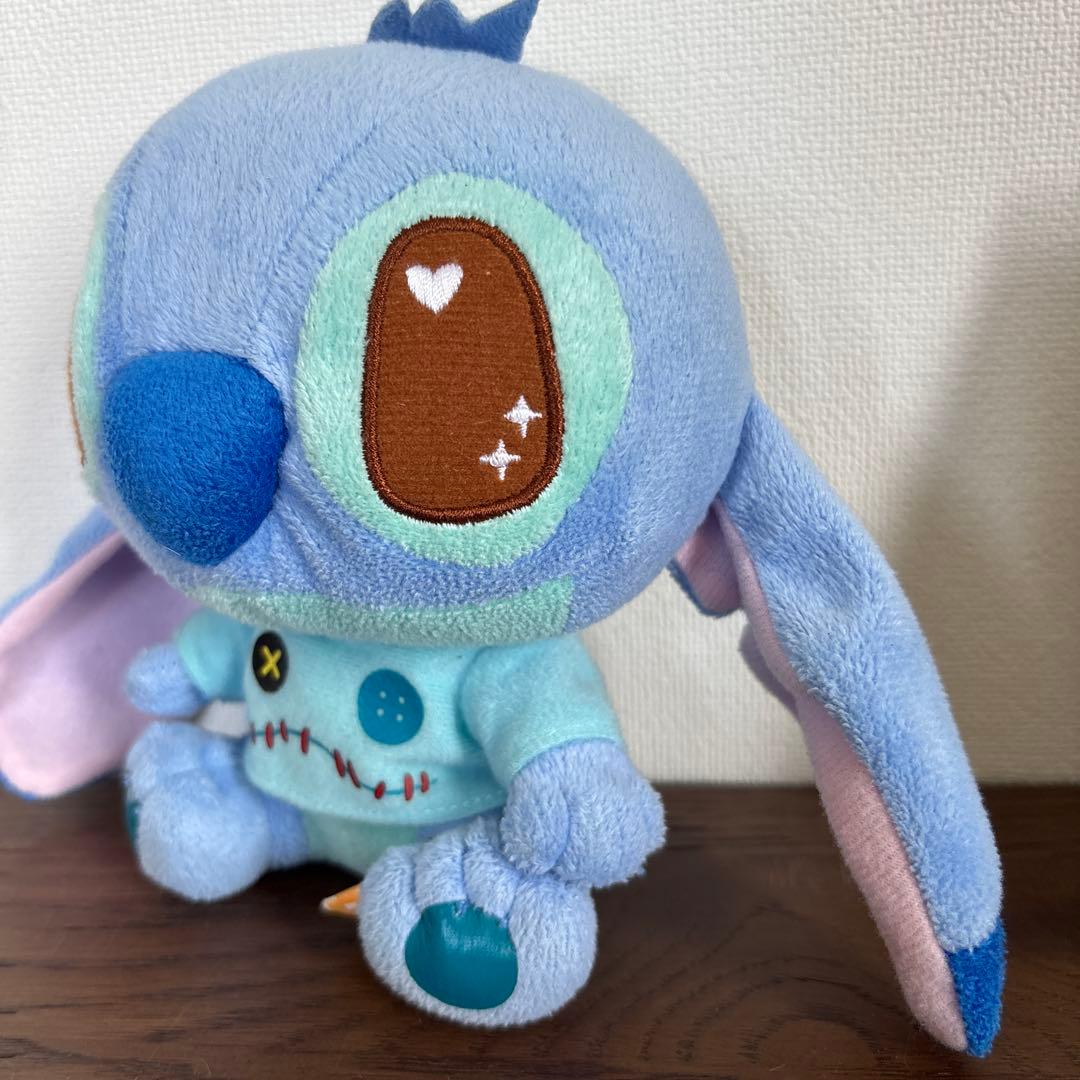 ディズニー スティッチ 香港 ぬいぐるみ 限定 スクランプ服