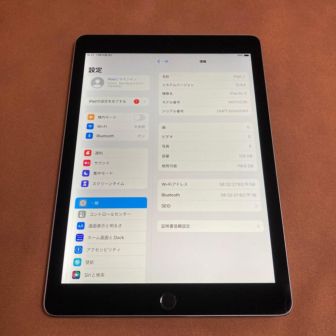 140【早い者勝ち】電池最良好☆iPad Air2 128GB WIFIモデル☆ 811【早い者勝ち】電池最良好☆iPad Air2 128GB WIFIモデル☆ - メルカリ