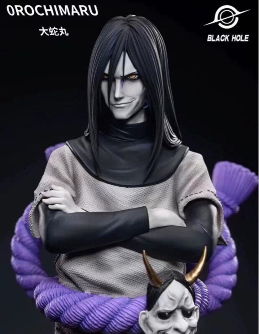 NARUTOナルト 大蛇丸 ガレージキット ガレキ スタチュー①②