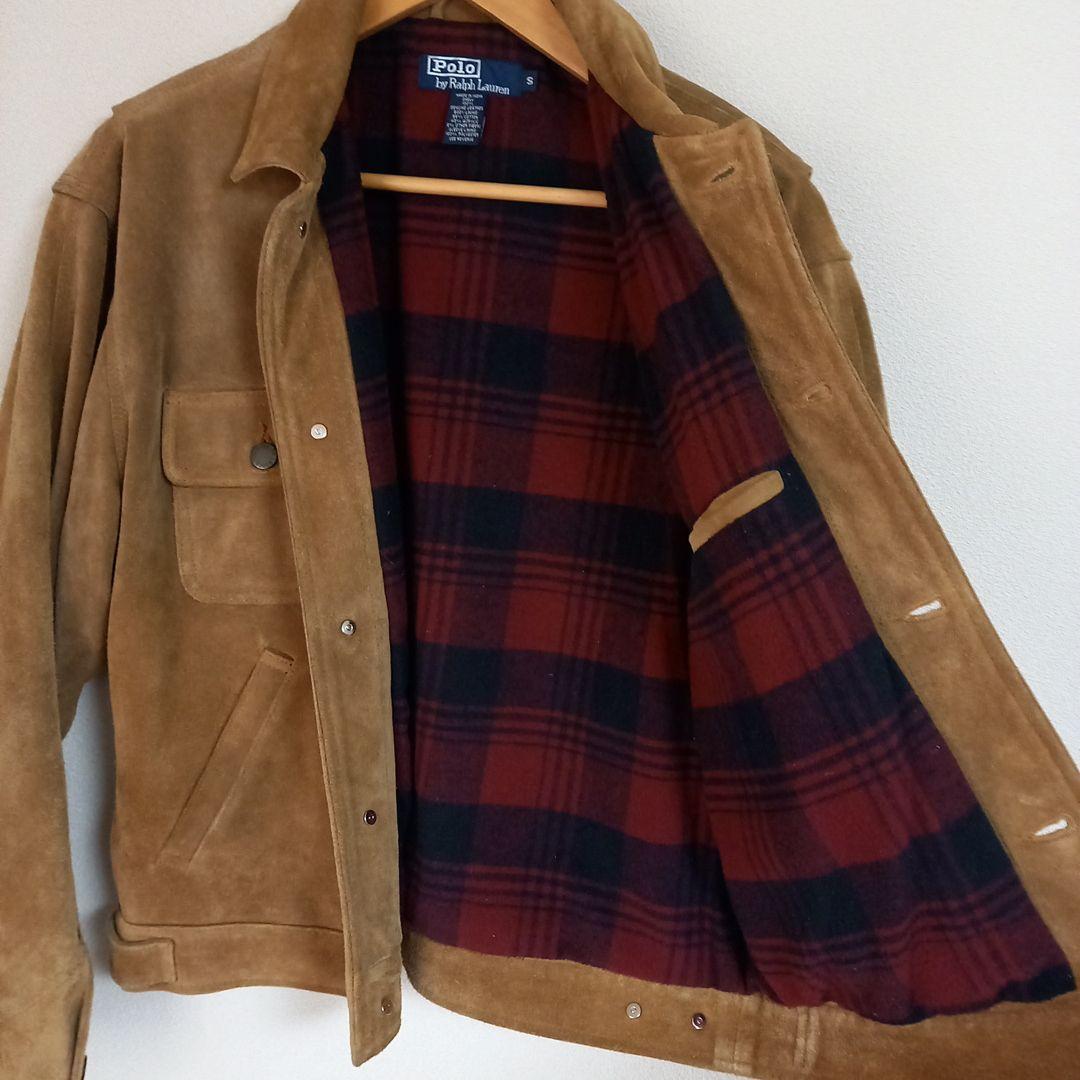 ROLO by Ralph Lauren \"S\" スエード トラッカージャケット