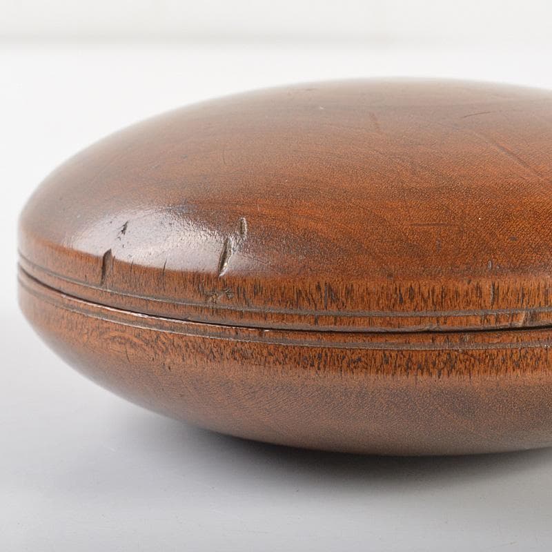 茶道具　藤の実　木地香合　花押あり　書付箱　V　R7503