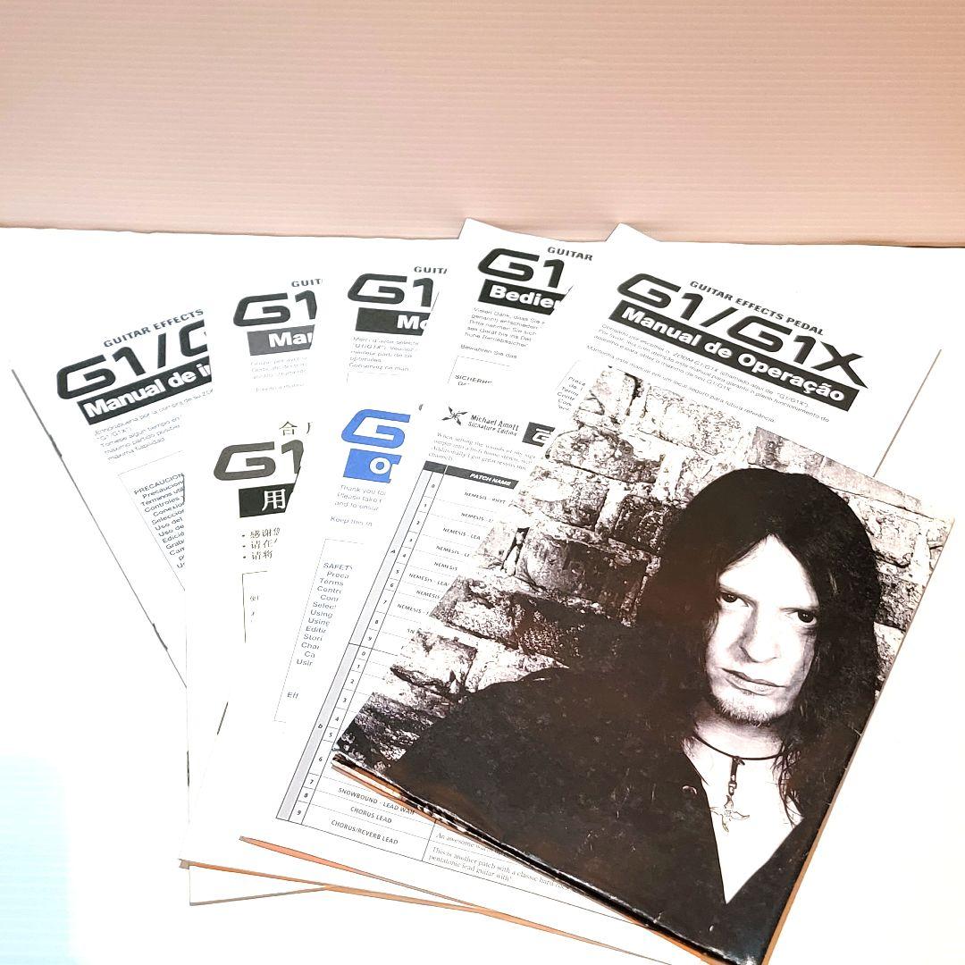 【希少】【美品】ZOOM マルチエフェクター G1M マイケル・アモット