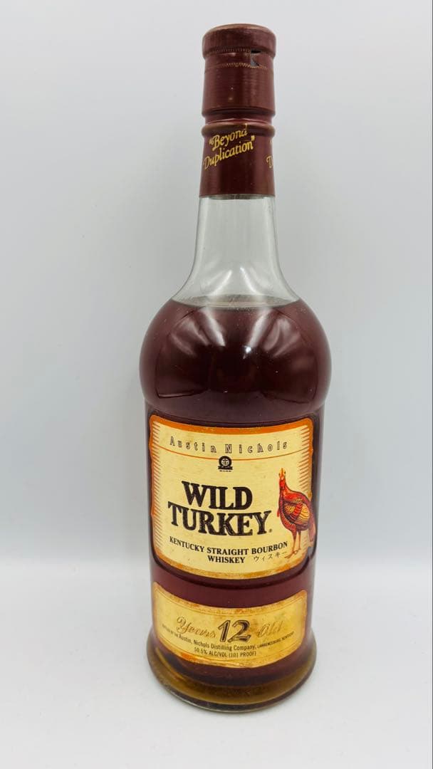 WILD TURKEY ワイルドターキー 12年 旧 分割ラベル ウイスキー - メルカリ