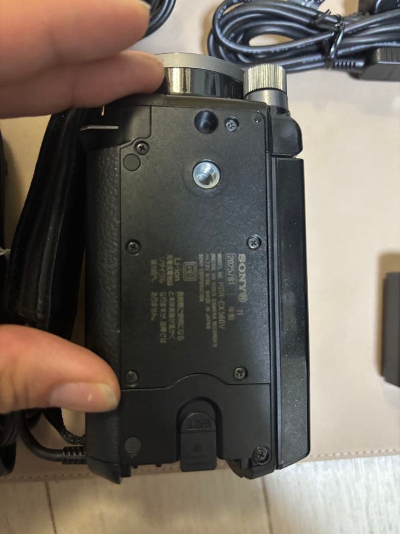 SONY HDR-CX560V ビデオカメラ 本体　ブラック