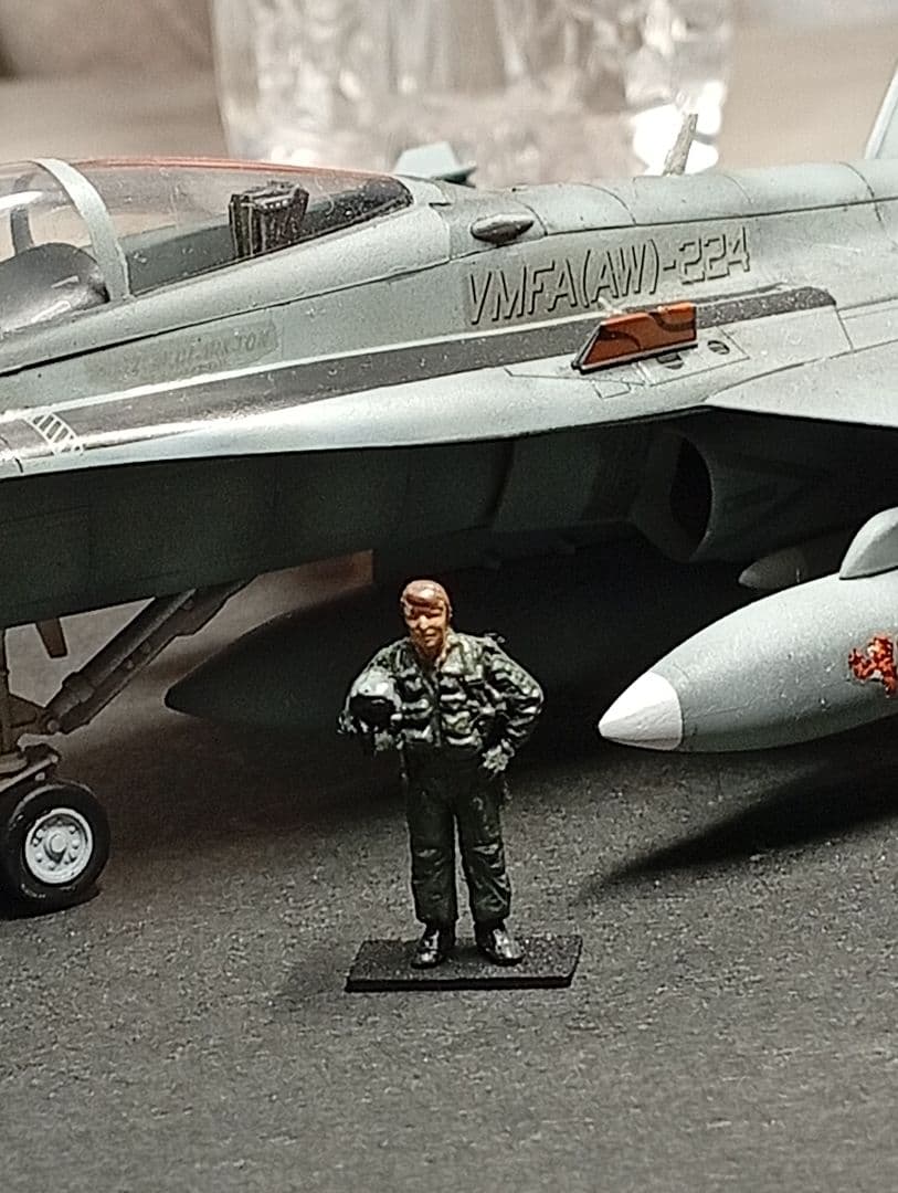 F/A-18 ホーネット 　フライングタイガース完成品！