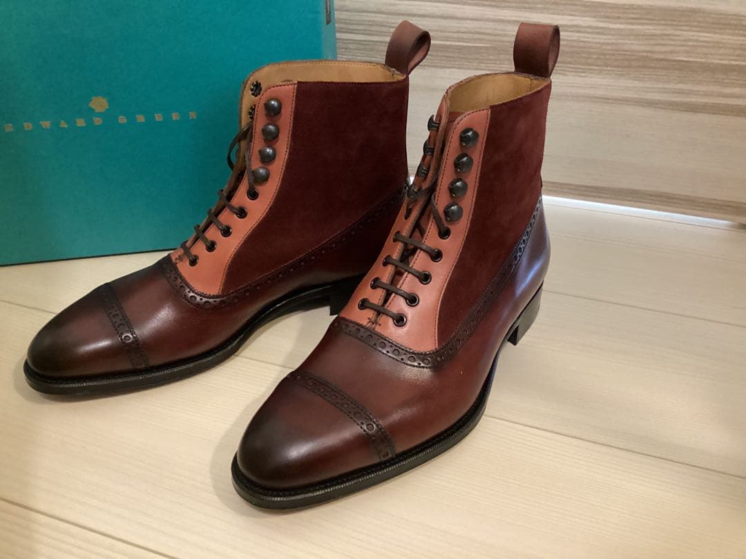 希少新品未使用品　Edward Green シャノン　6E 82ラスト