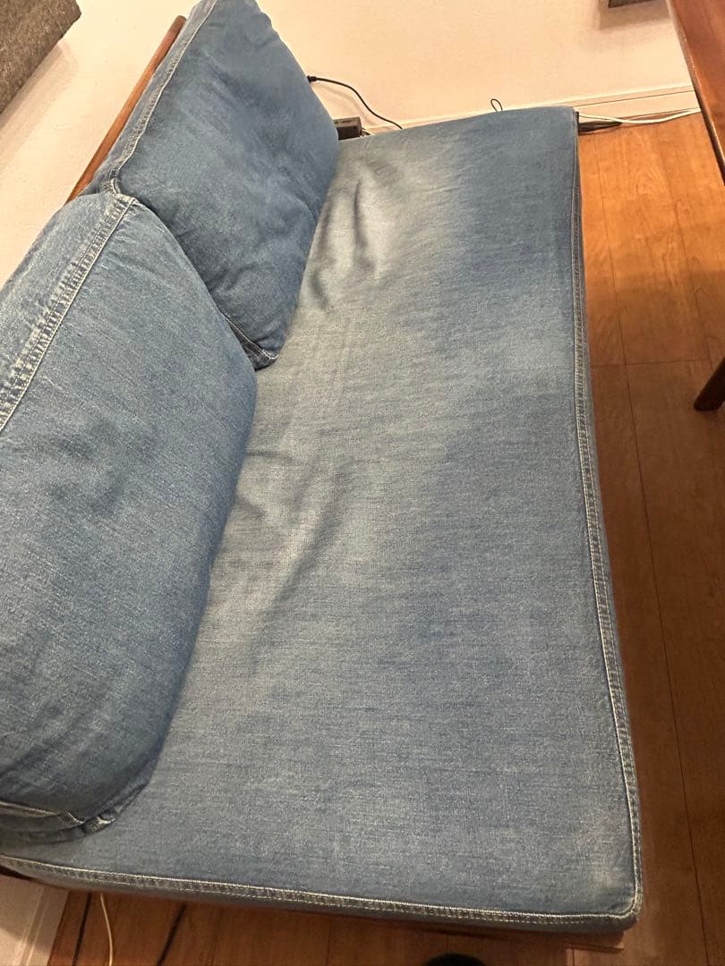 unico SWELLA ダイニングテーブル ソファ オットマン4点セット