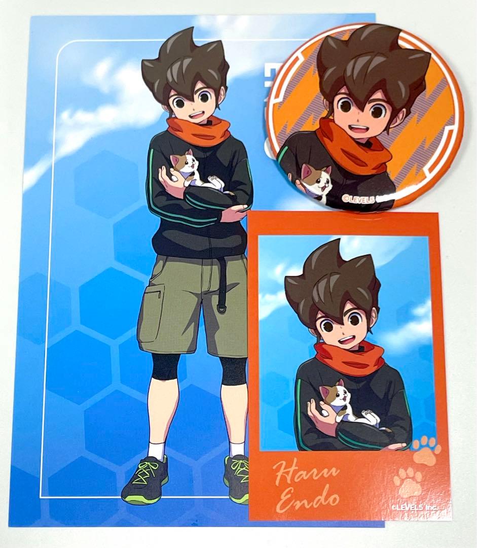 イナズマイレブン イナイレ まねきねこ 缶バッジ ポストカード チェキ