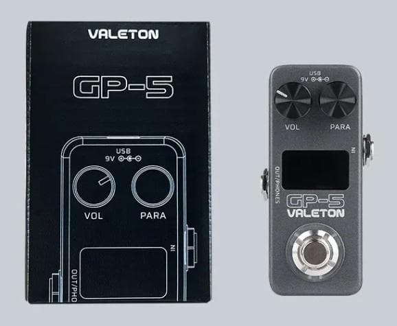 【即日発送可・新品】Valeton GP-5 超コンパクト・マルチエフェクター Valeton GP-5 マルチエフェクトプロセッサー / SnapTone ＆ IR
