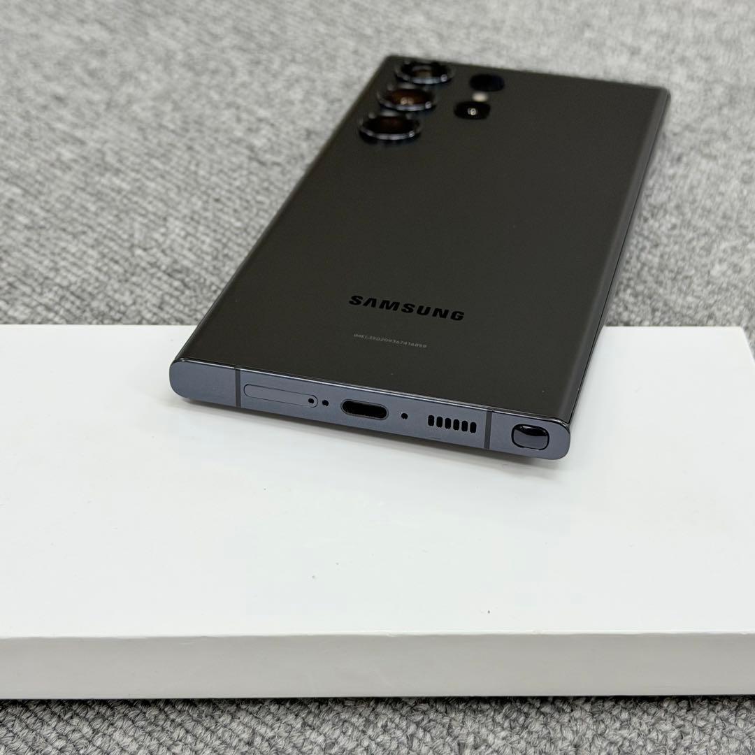 Samsung Galaxy S23Ultra 256Gブラック SIM フリ－ - メルカリ