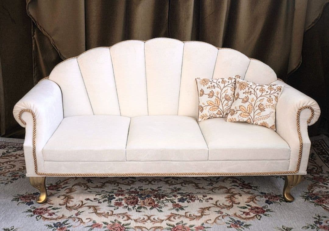 人形者様専用 1/3シェル型ソファ3人用