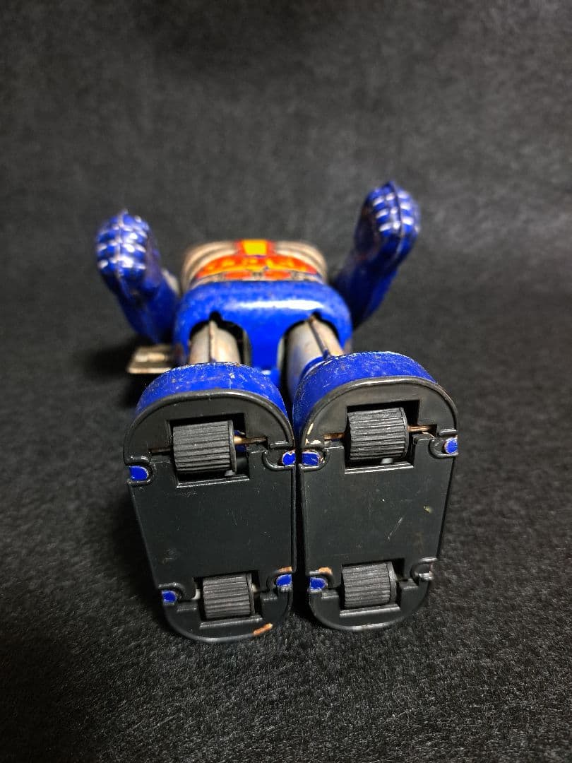 超激レア ポピー宇宙鉄人キョーダイン グランゼル ゼンマイ ブリキ