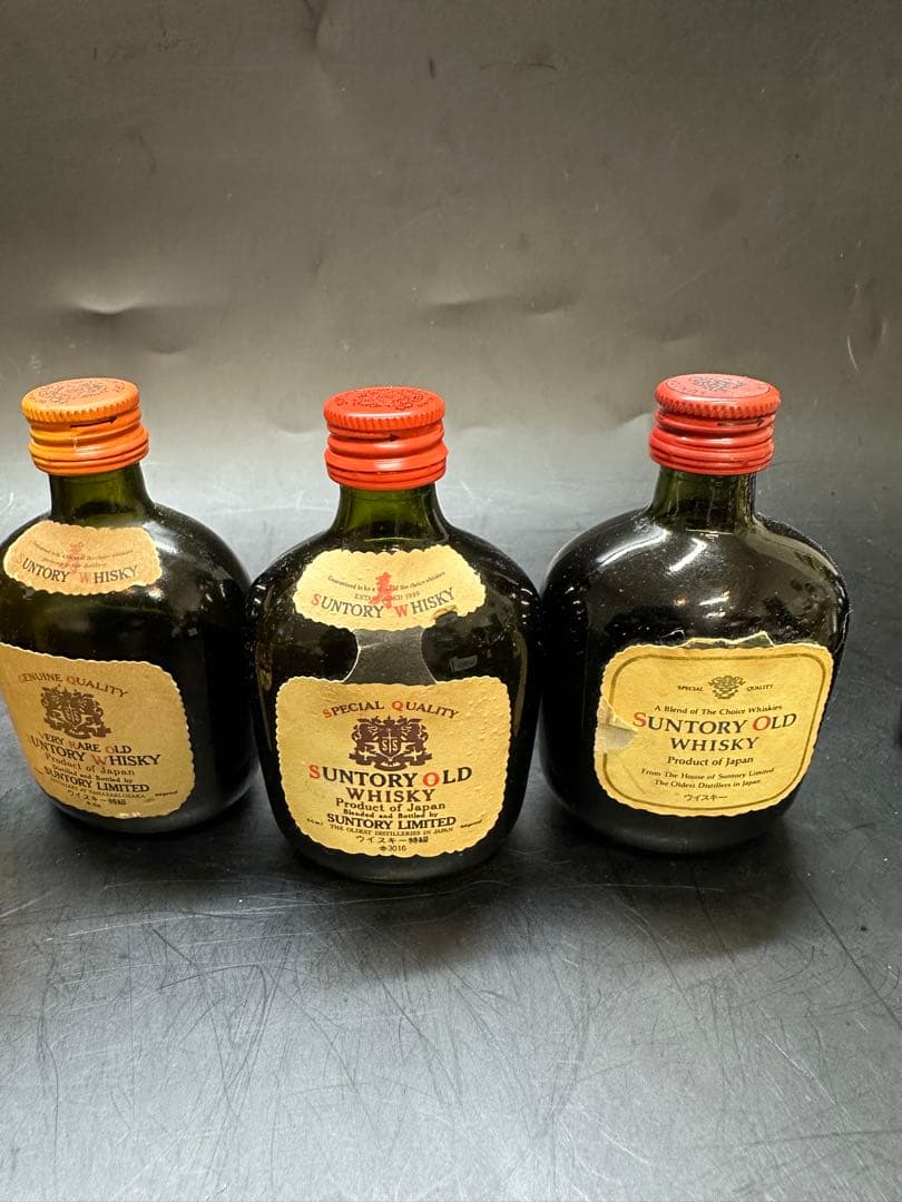 日本のウイスキーセット（ニッカ・サントリー）50ml ミニボトル