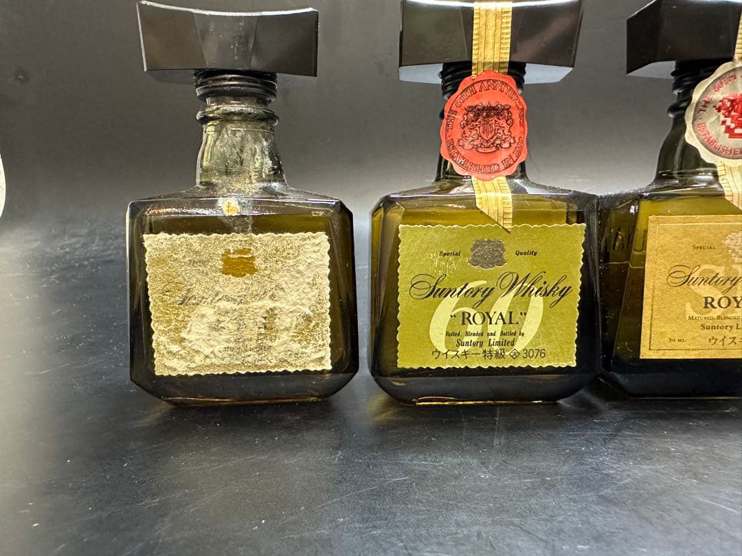 日本のウイスキーセット（ニッカ・サントリー）50ml ミニボトル