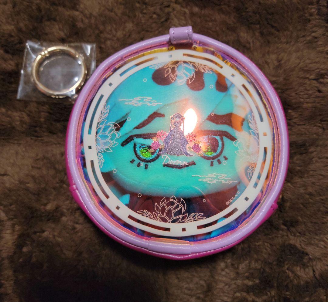 童磨 ちびぐるみ ポーチ ピンバッジ キーホルダー 鬼滅の刃