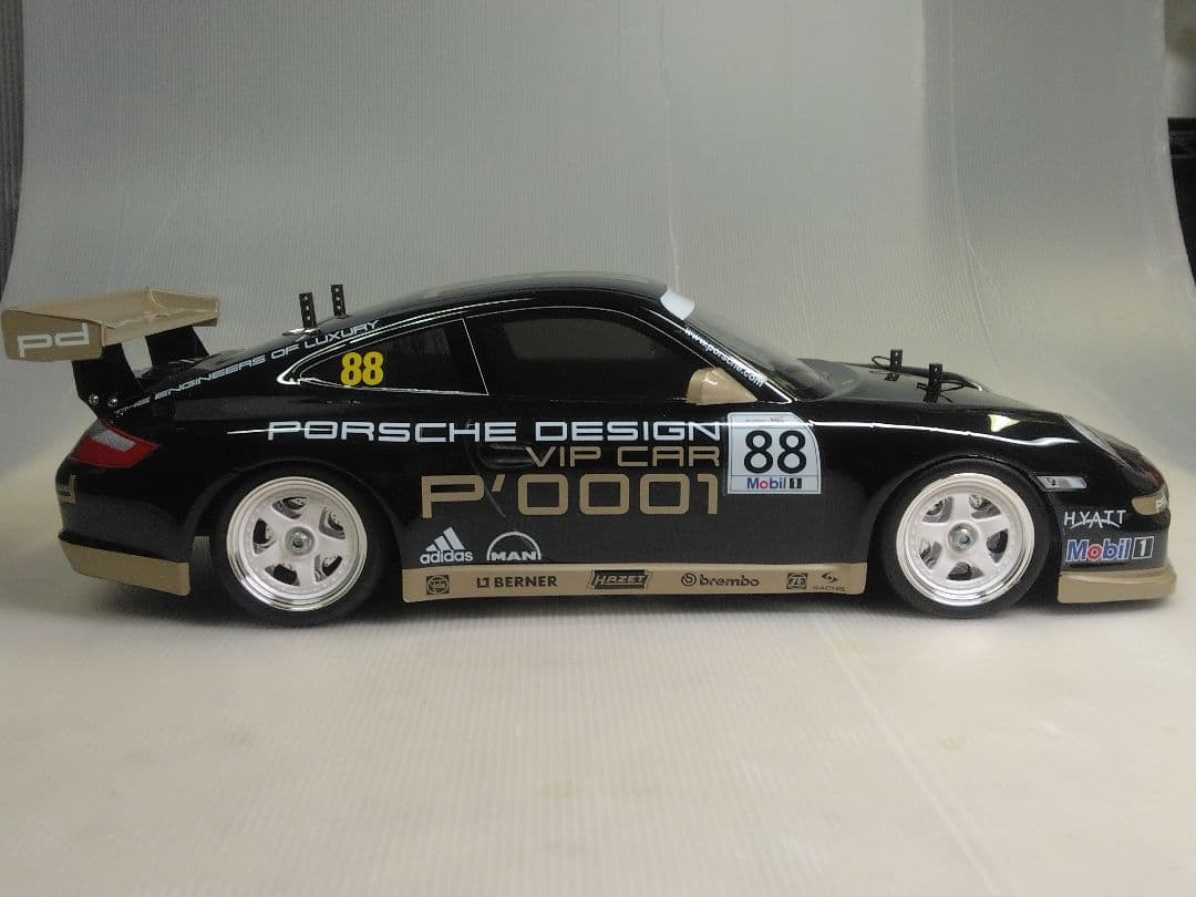 タミヤラジコンボディポルシェ911GT3 CUP VIP2007 ボディのみ