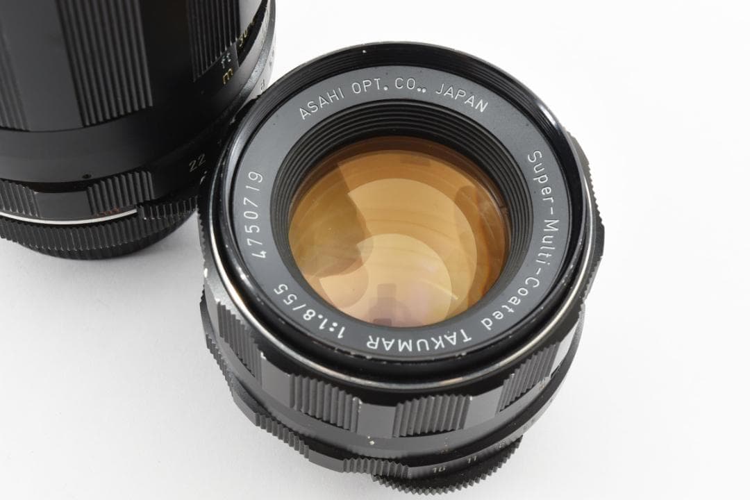 お得な2点セット】 SMC Takumar 55mm 200mm SO250 - メルカリ