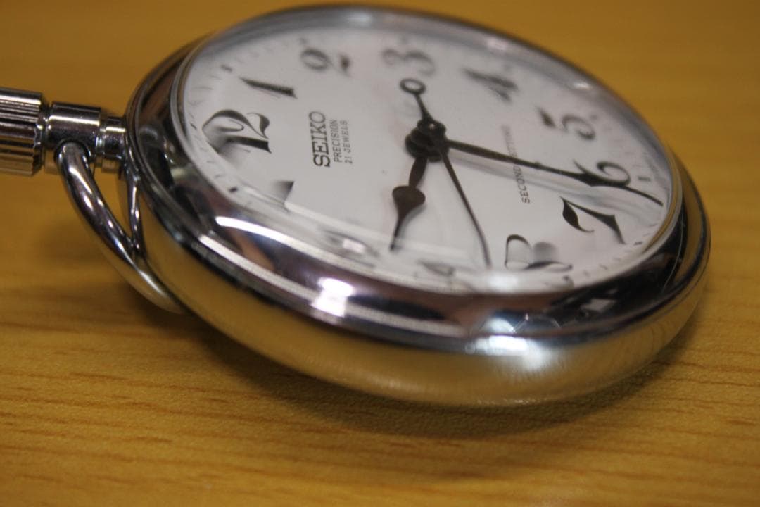 門鉄　昭和50年　懐中時計　SEIKO　鉄道　門司鉄道管理局　時計