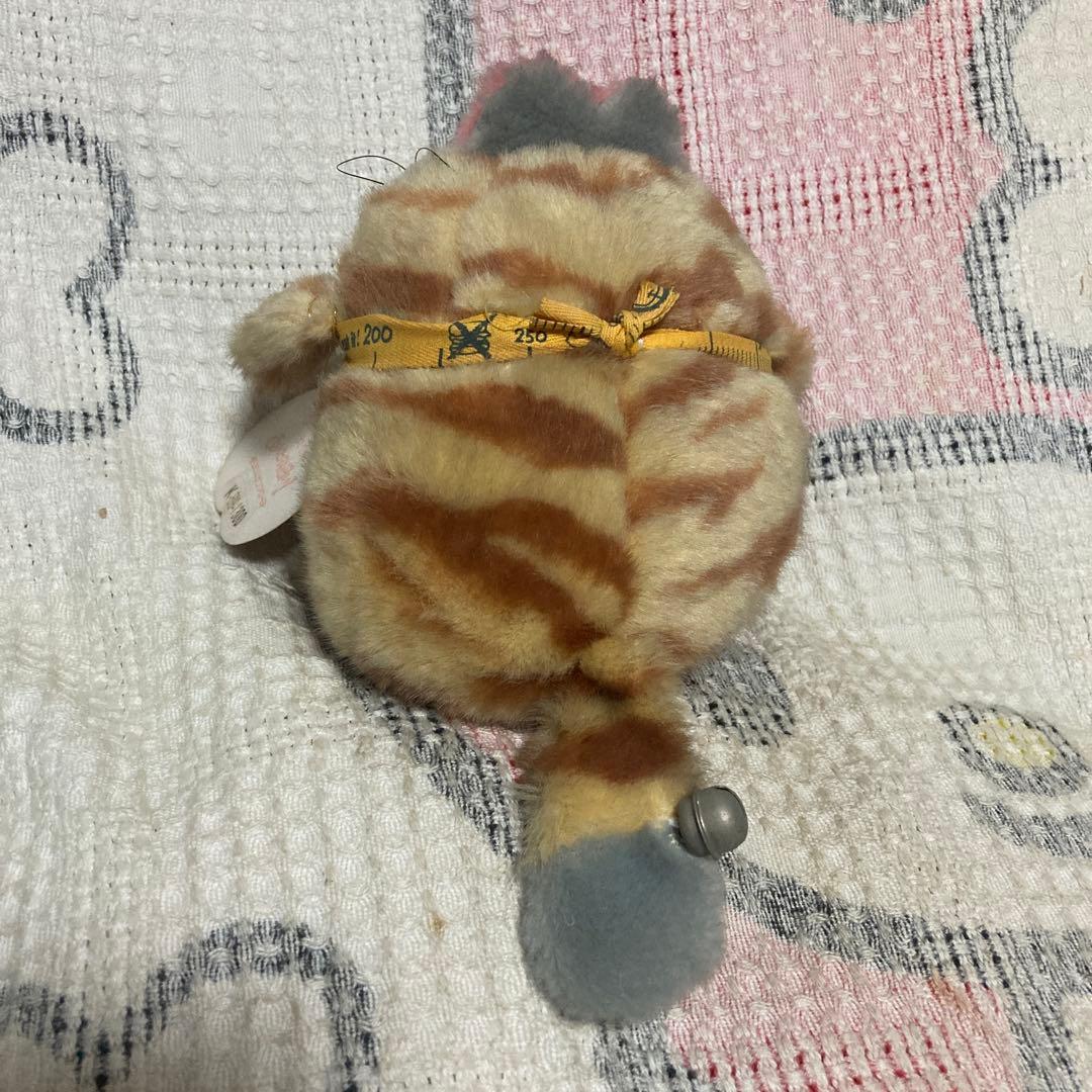 サンアロー　レトロ　でぶニャンコ　ぬいぐるみ　中古品