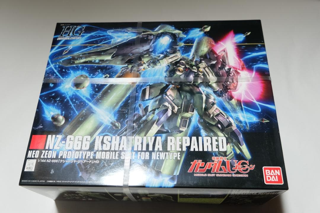 HGUC 1/144 クシャトリヤ・リペアード未組み立て品
