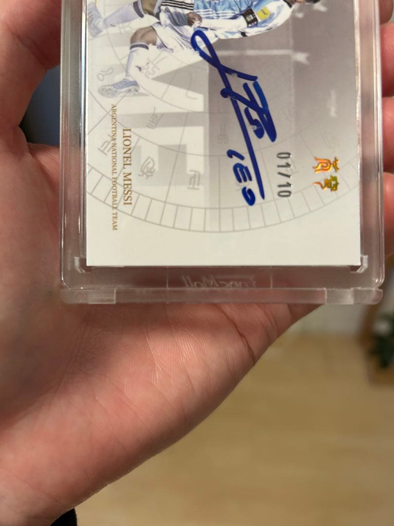 メッシ サインカード messi サッカー 大谷翔平 panini topps