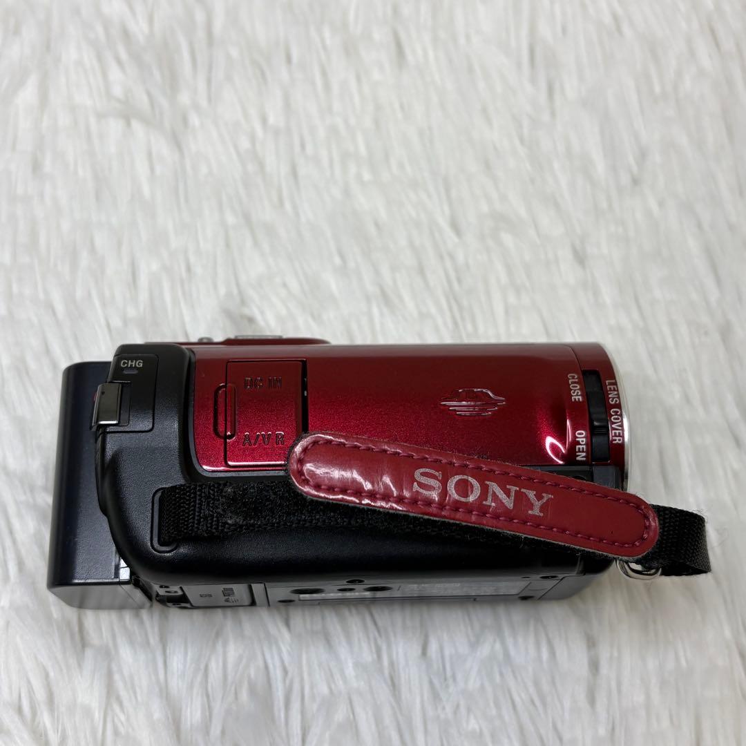 SONY ビデオカメラ　ハンディカム　HDR-CX170 充電器　レッド　動作品