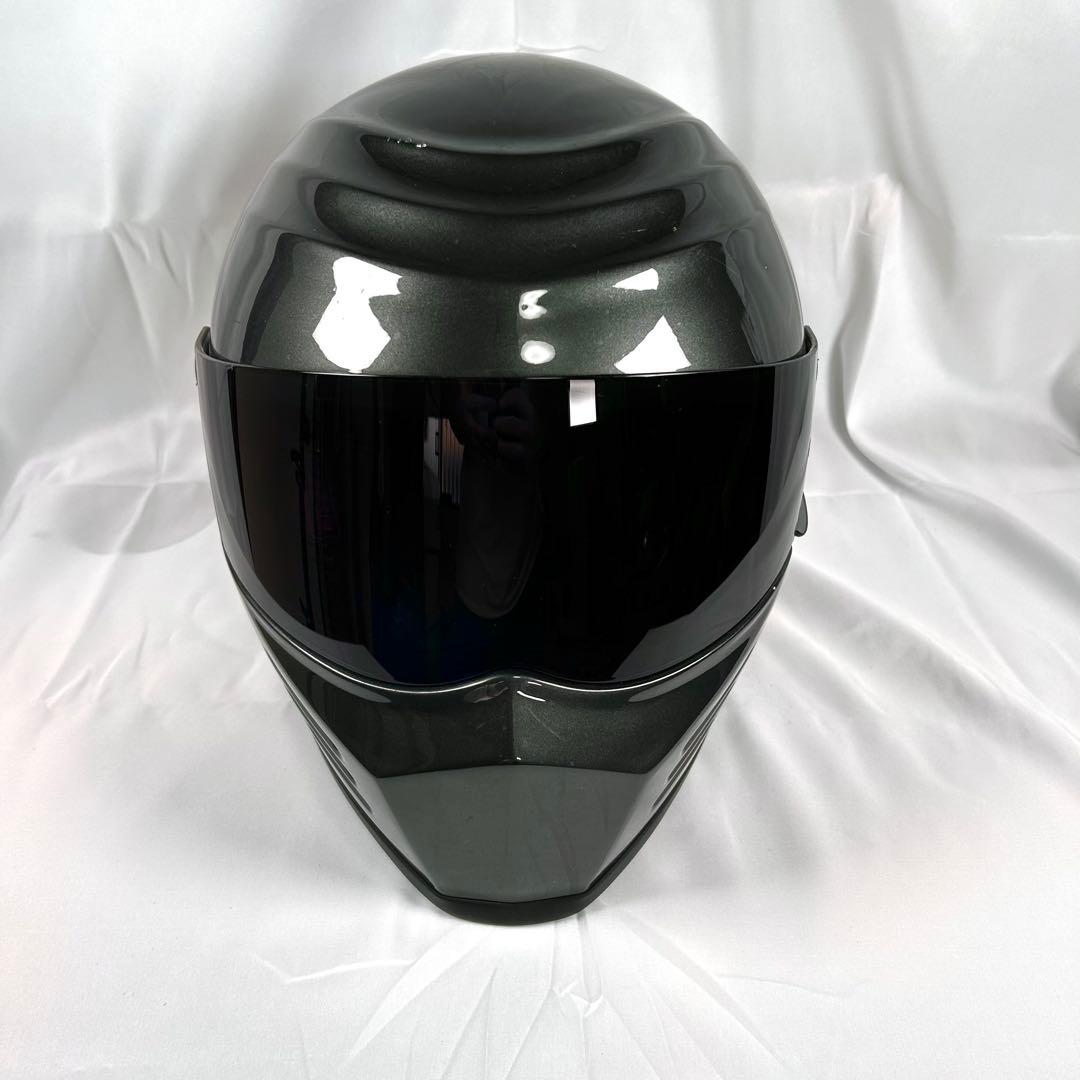 SIMPSON OUTLAW フルフェイスヘルメット アウトロー ガンメタ