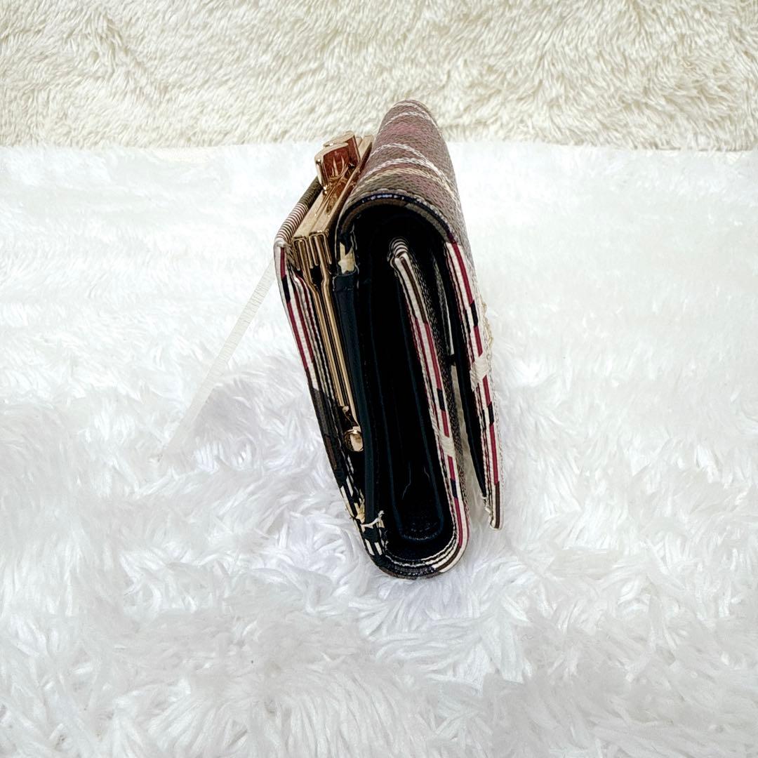 ヴィヴィアンウエストウッド 三つ折り財布 がま口 オーブ タータンチェック