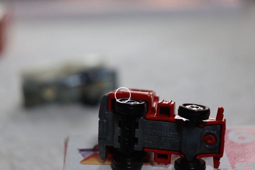 日本製　トミカ　日野　バルクトレーラー　19 赤箱