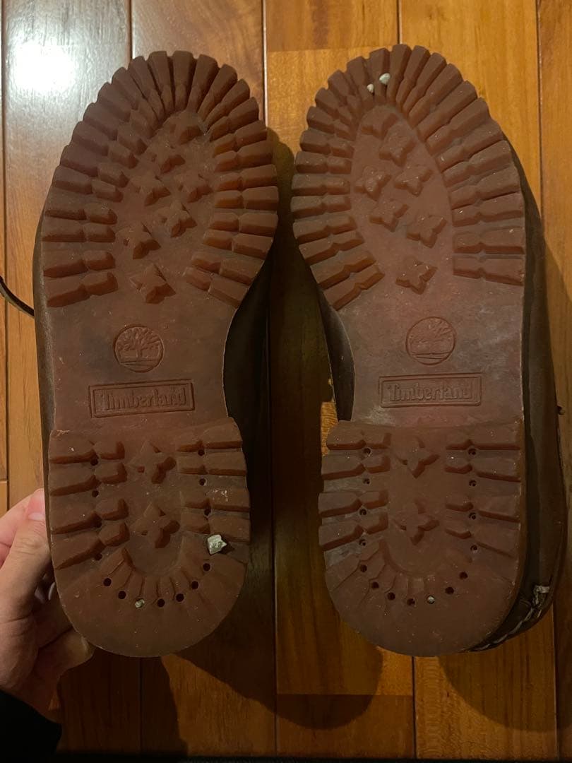 Timberland ブラウン モカシン