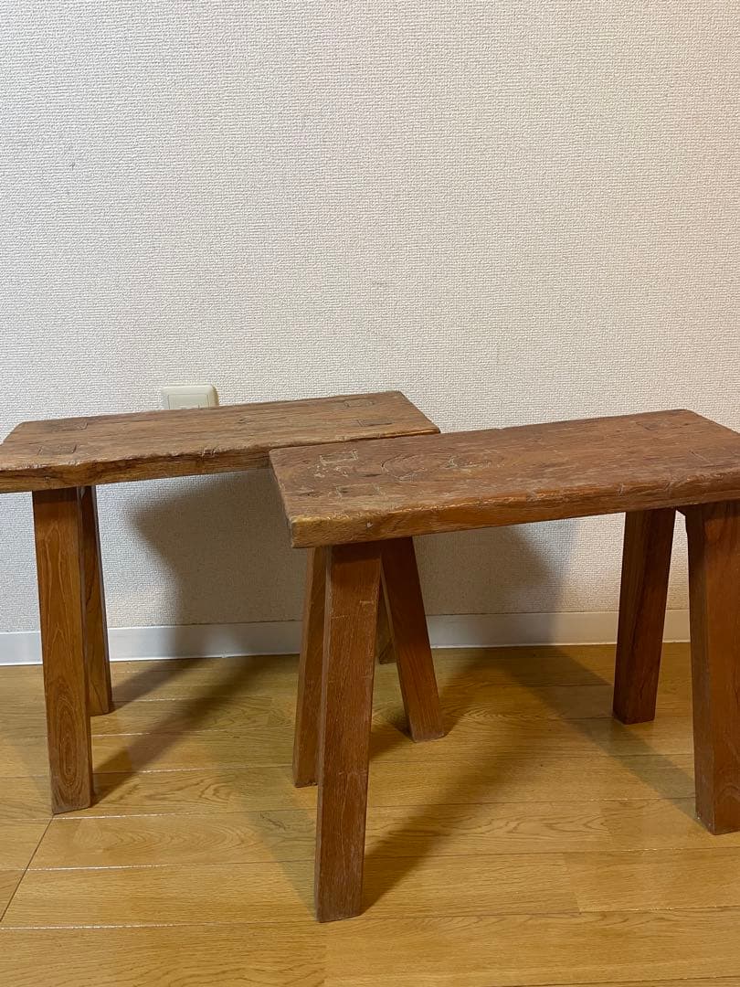 OLD MAISON オールドメゾン スツール 2個セット 椅子・チェア