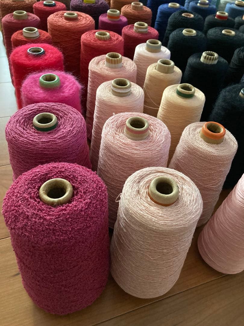 糸出品　さをり織り糸　多数