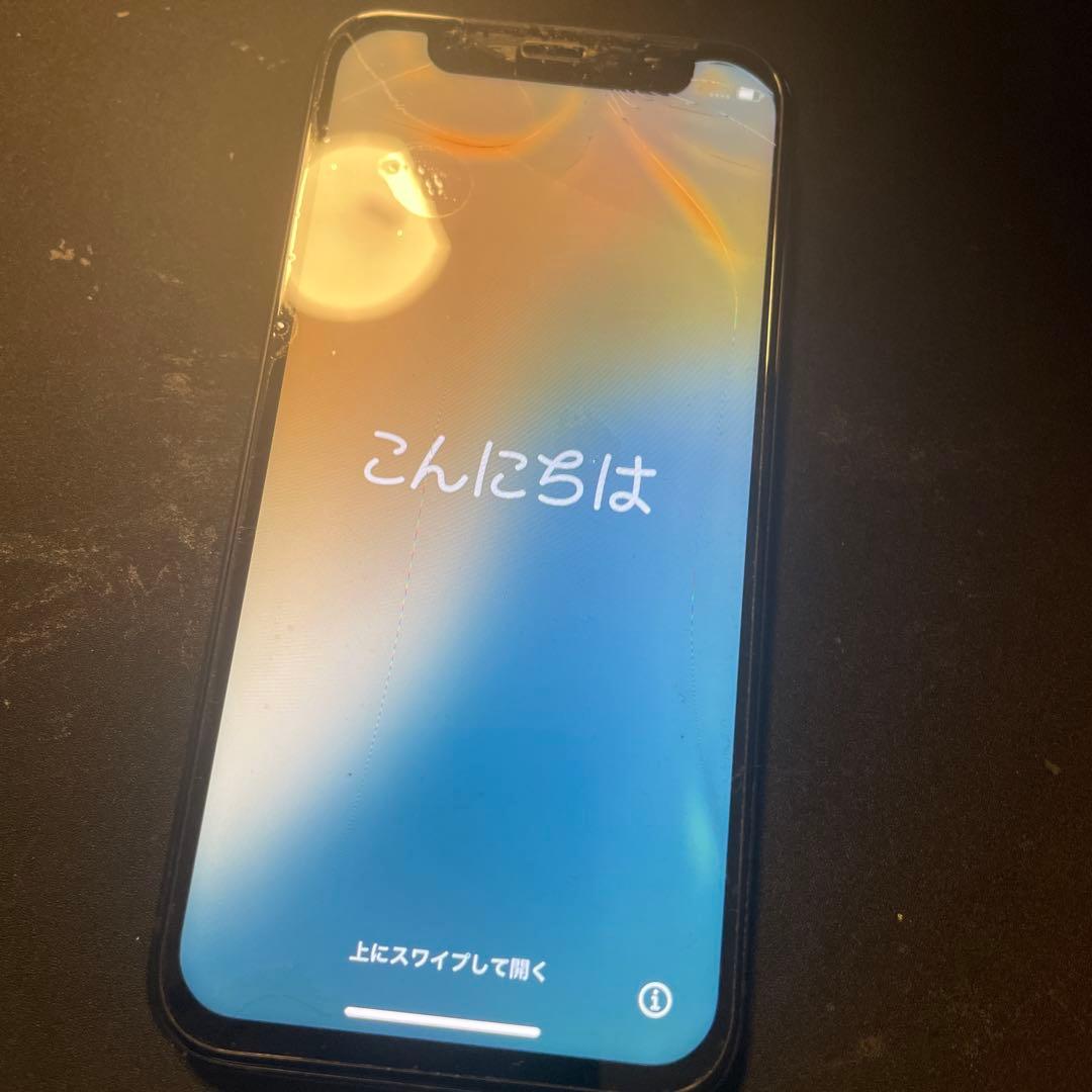 画面割れジャンク】iPhone12mini BLACK 64GB
