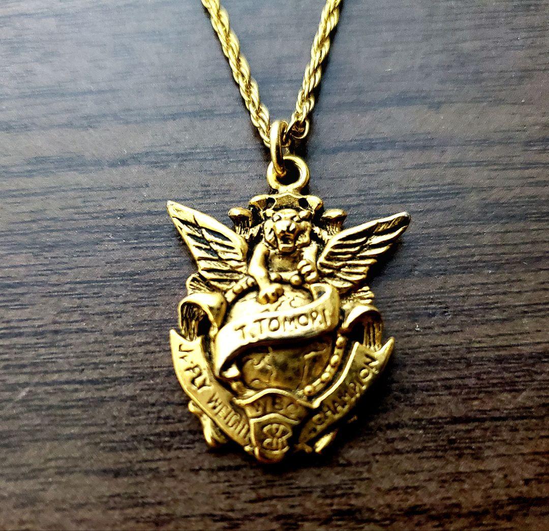 レア】ボクシング 友利正 フジテレビ制作 ネクタイピン チャンピオンベルト