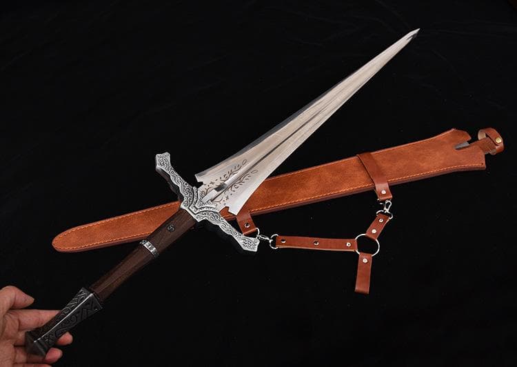 騎士大剣エルデン法環 日本刀 模造刀 居合刀 武士道 武蔵 鑑賞用 手鍛造打