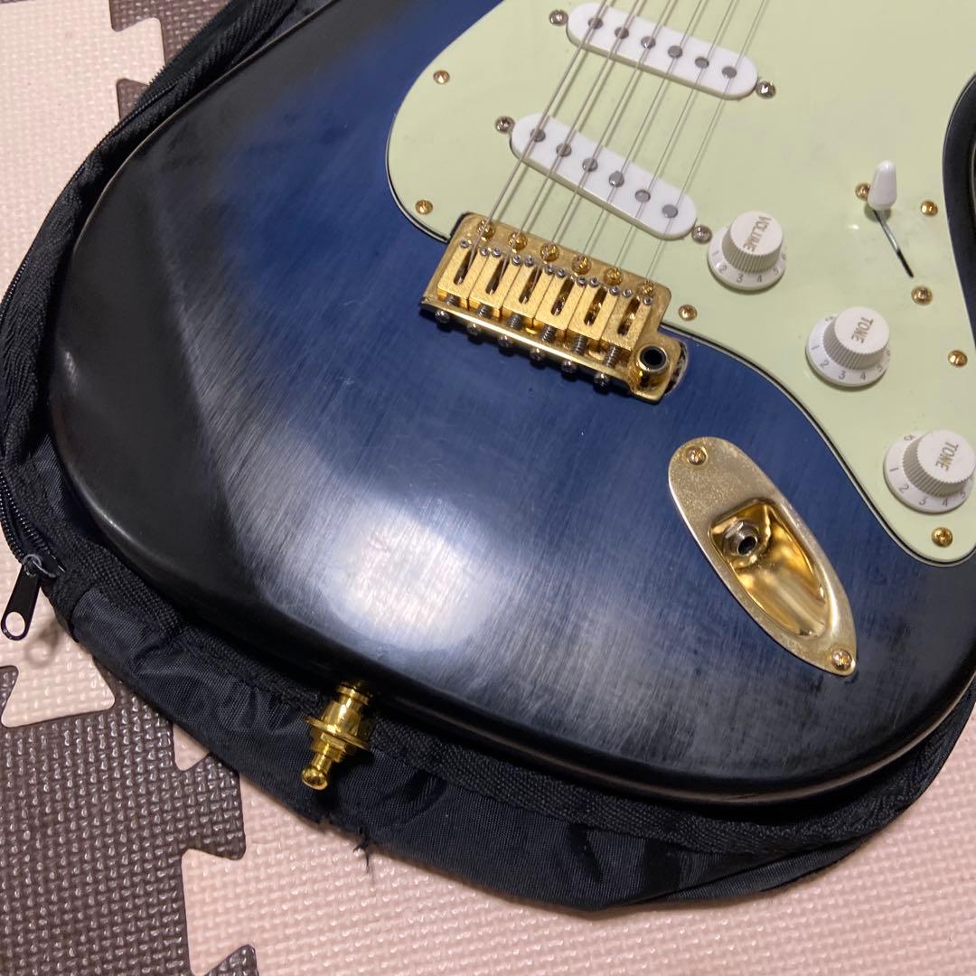 Bill Lawrenceストラト グラデーションブルー コンポーネント軽量