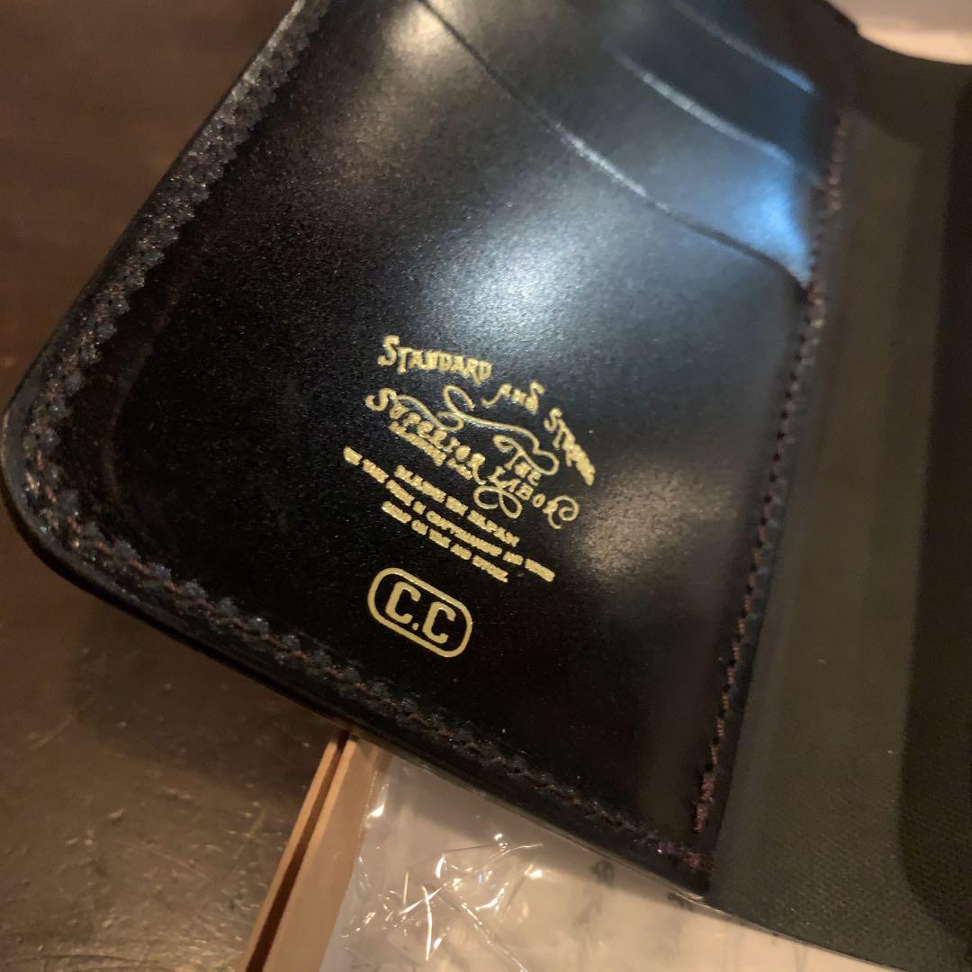 新品箱入りシュペリオールレイバー iPhoneX レザーケース黒 コードバン