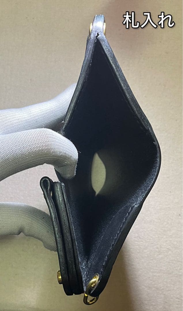 ミドル トラッカーウォレット 姫路レザー タンニン鞣し