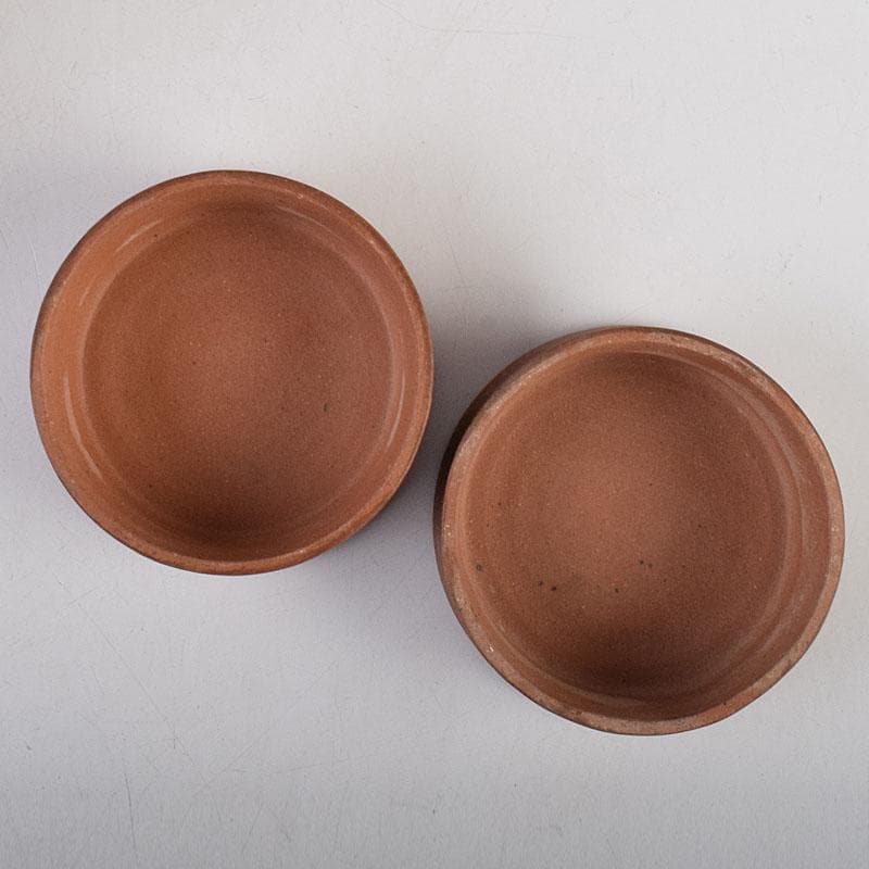 中国 紫砂 朱泥 山水漢詩文 一対 茶入 茶壷 在銘 V R9473