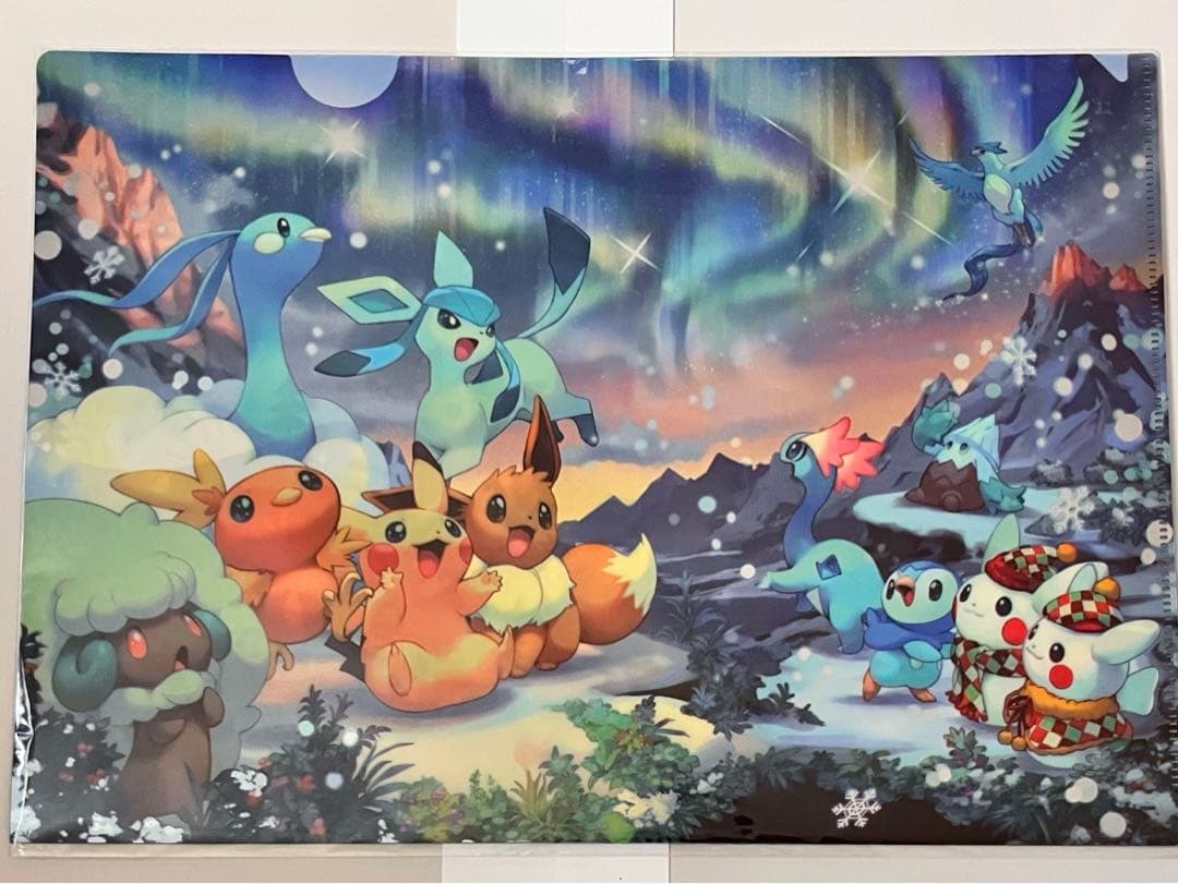 ポケモン クリアファイル & シール オーロラツアー ポケットモンスター