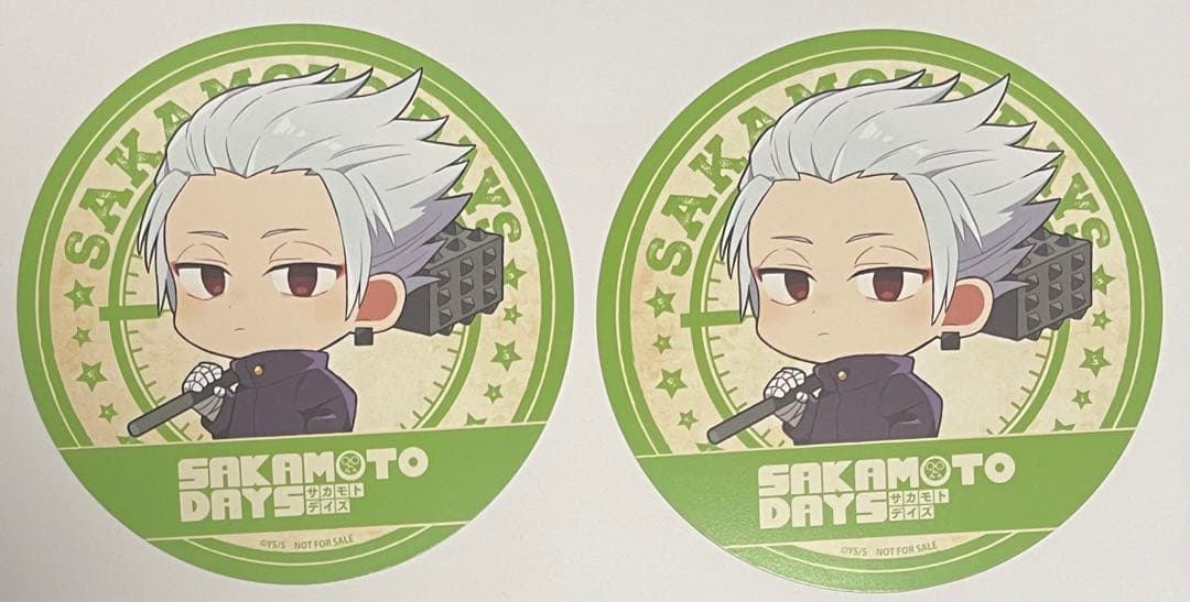 サカモトデイズ　楽　タワレコ　アクキー　アクリルバッジ　キャンパスボード