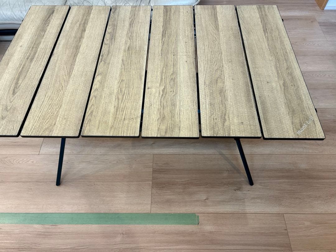 モンベル® マルチフォールディングテーブル ワイド　下段ボードあり モンベル® マルチフォールディングテーブル ワイド 下段ボードあり