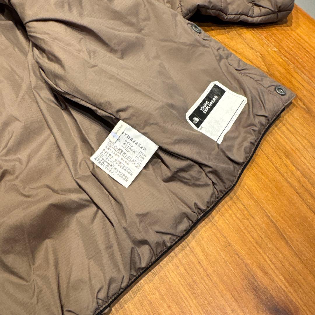 ノースフェイス　マイクロゼファーカーディガン（べビー）収納袋付き　90