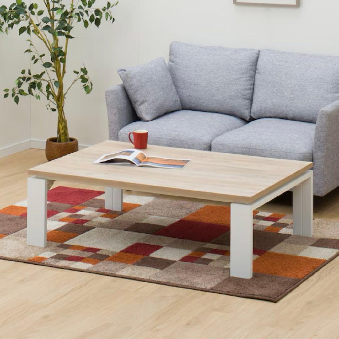 【サトウトシオ】　フラットヒーターこたつ120　美品　こたつ機能未使用 サトウトシオ】 フラットヒーターこたつ120 美品 こたつ機能未使用