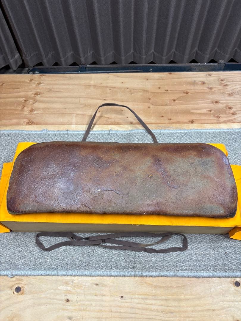 Bizen Ware　たたき皿　長方皿　楽山窯　藤原康　備前焼　びぜん