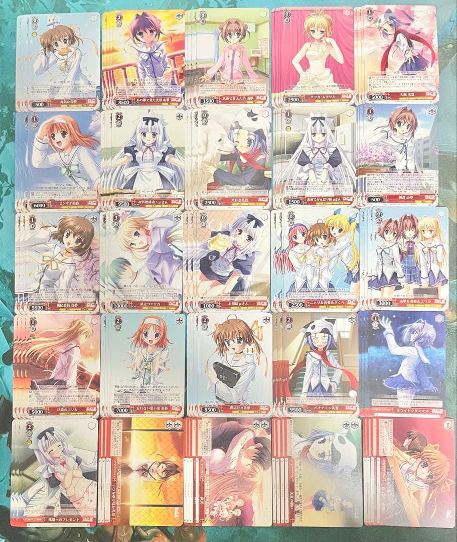 ヴァイスシュヴァルツ D.C. 過去弾4種 4コン オマケ付き