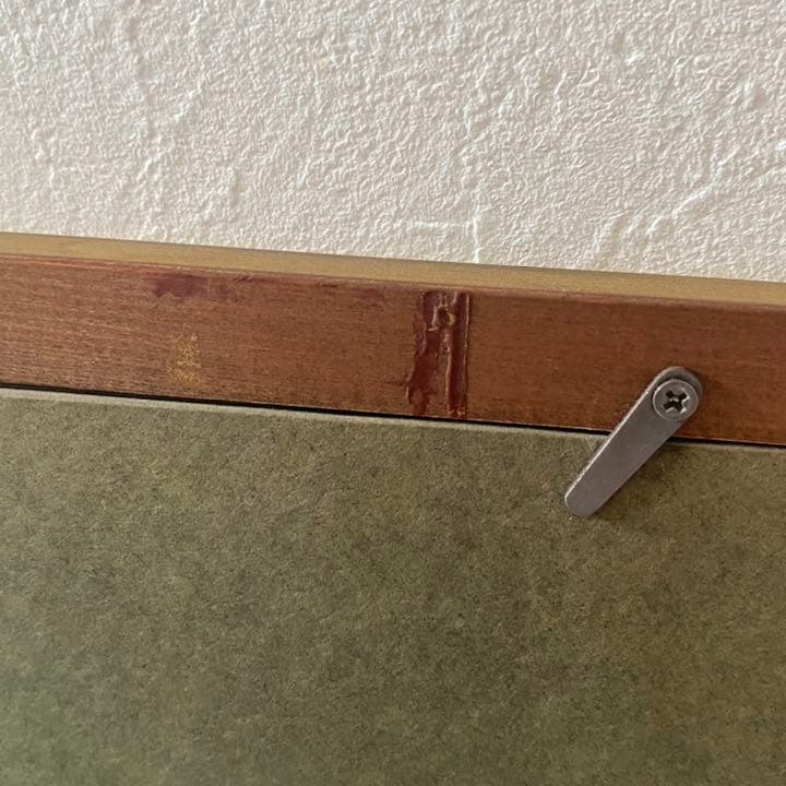 織田 繁　題名　アフリカン　ヴァイオレット　メゾチント　銅版画