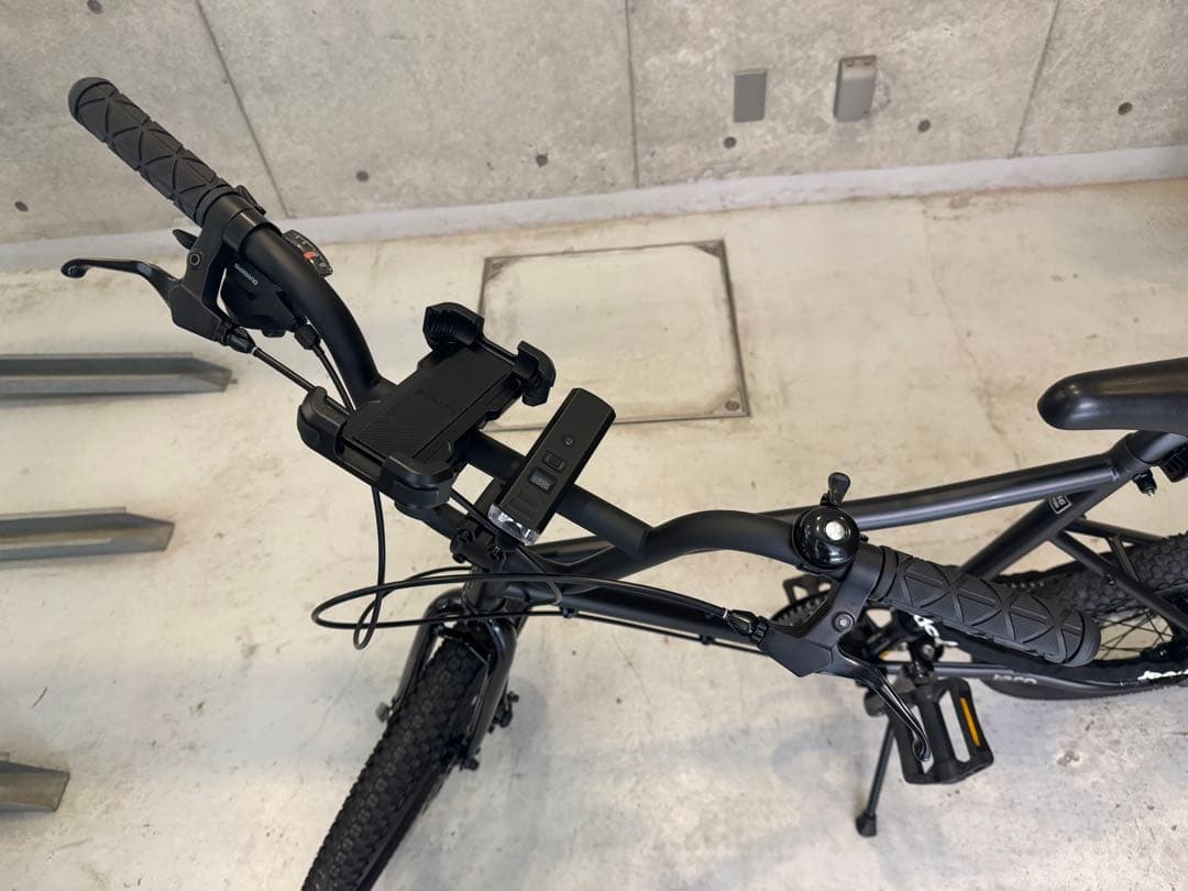 【今月新品で購入】TERN AMP F1 ミニベロ マットブラック